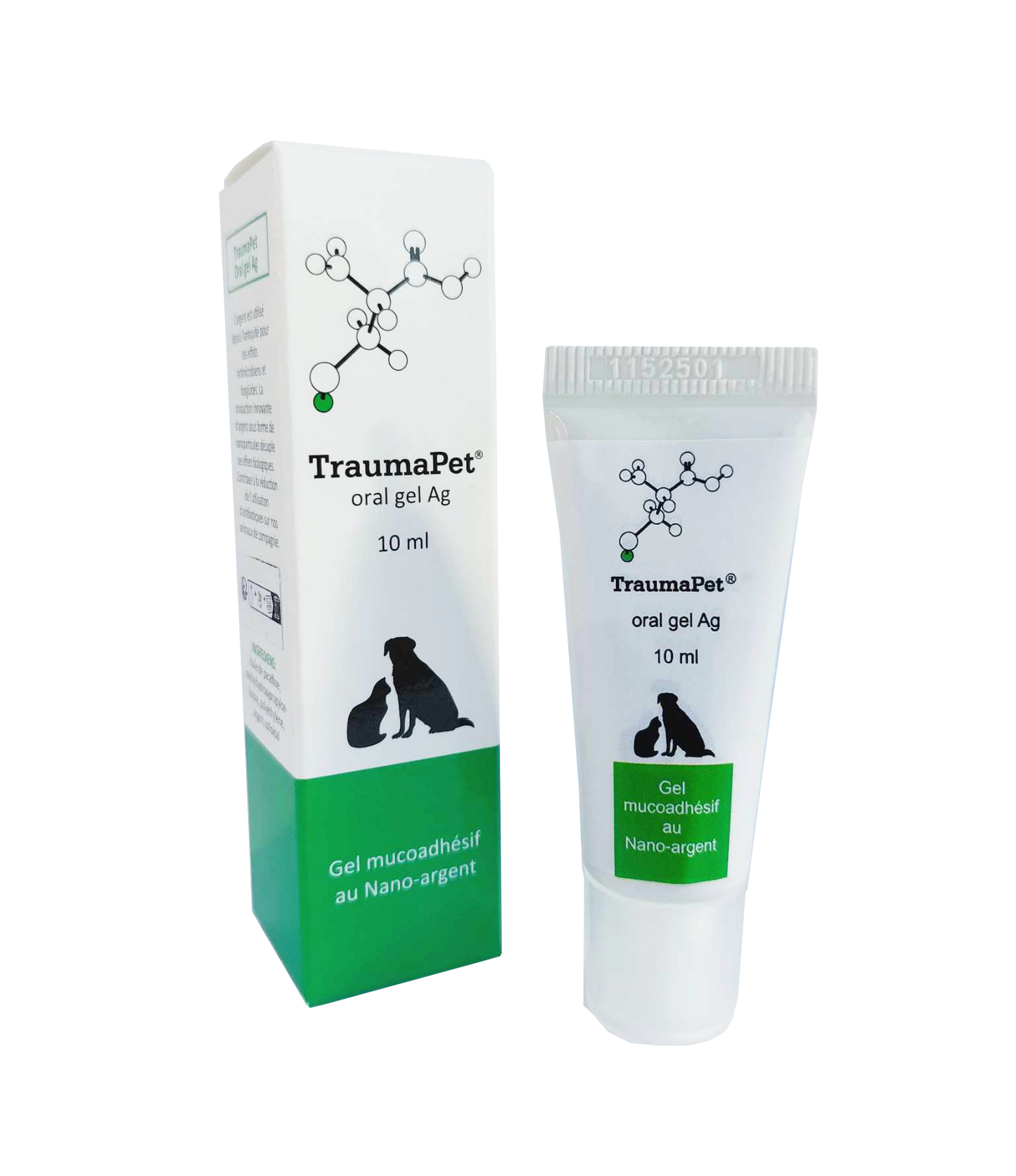 TraumaPet® Oral Gel Ag 10ml: Gel orale per favorire la guarigione con Argento Colloidale NanoComplex®