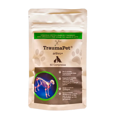 TraumaPet® Arthro + Integratore per le Articolazioni 60 Compresse - Cura del cavo orale