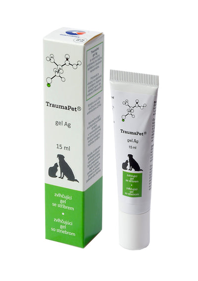 TraumaPet® gel Ag 15ml: Gel per Ferite con Argento Colloidale NanoComplex®